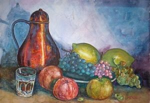 Voir le détail de cette oeuvre: Thé et Fruits
